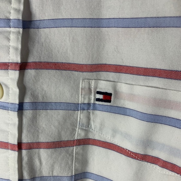 Mens Tommy Hilfiger Short sleeve button up - Picture 2 of 4